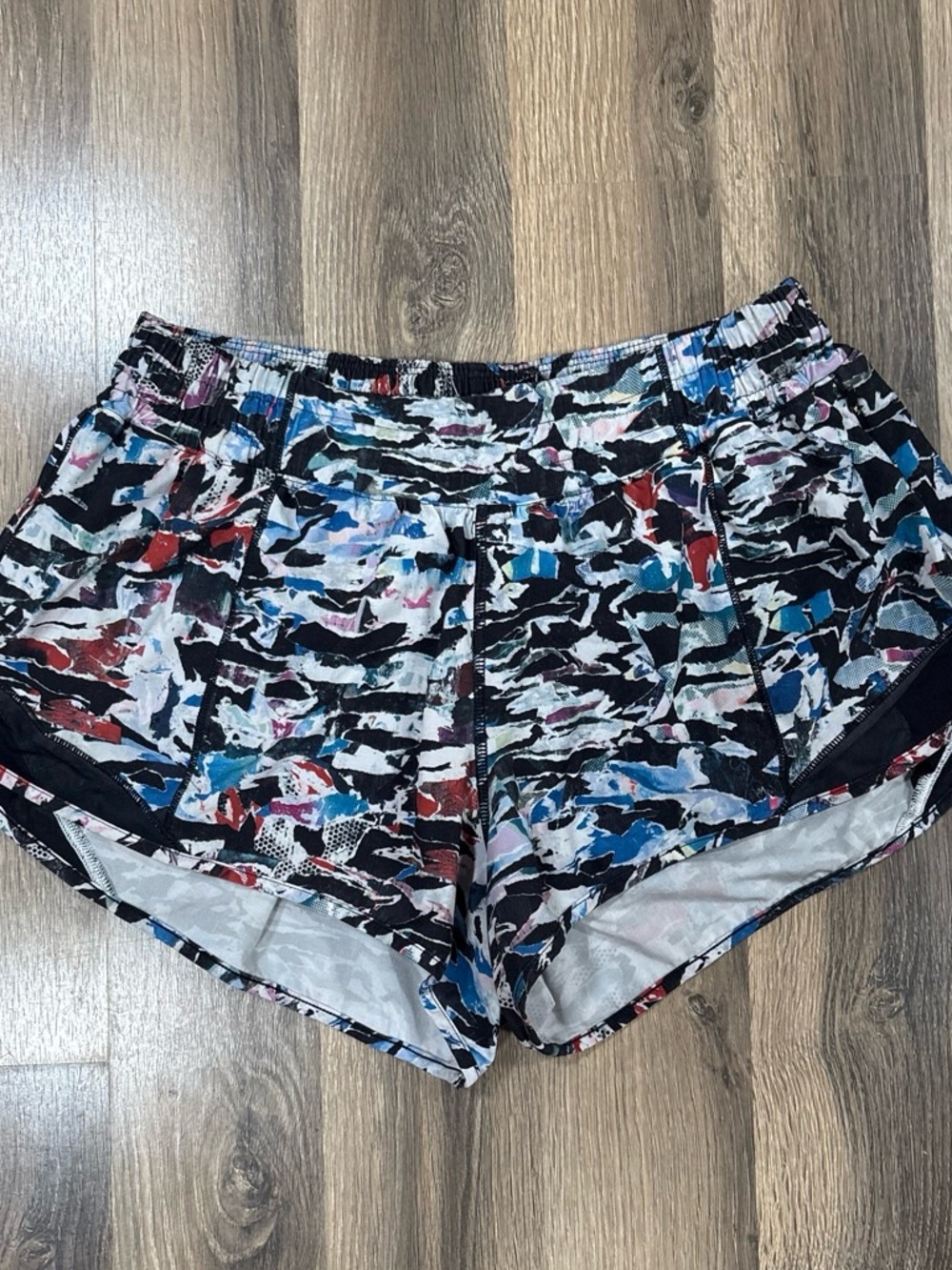 LULULEMON BUNDLE Running Shorts - Pink, Light Pink, Black & Patterned Assortment - Picture 2 of 8